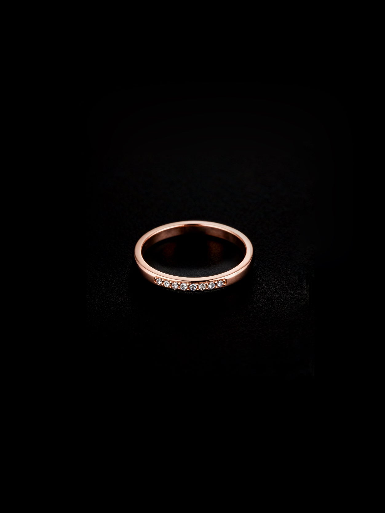 Lab-Grown Diamond Rose Gold Band Ring – 0.24ct