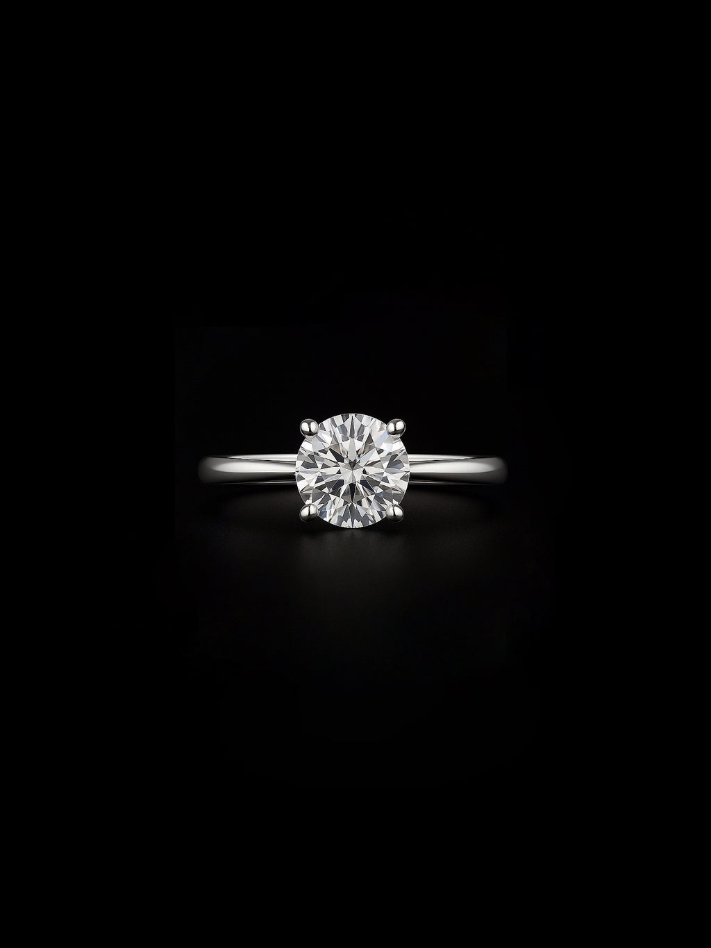 Lab-Grown Brilliant Diamond Solitaire Ring – 1.00ct D VVS1