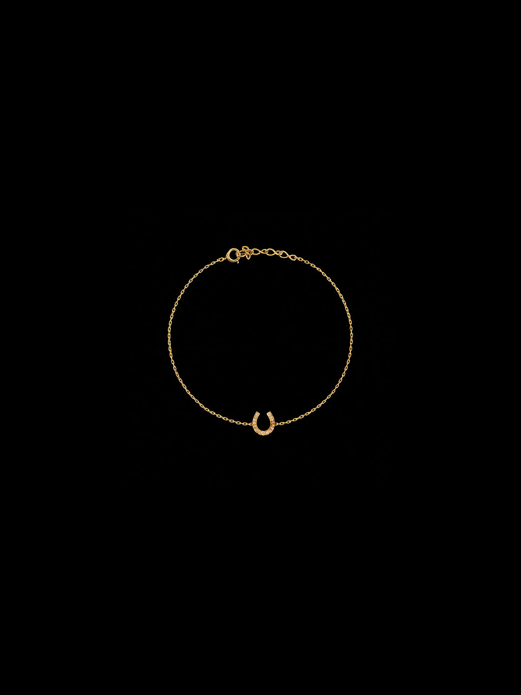 Lab Grown Diamonds Starry Moon Bracelet - 18K Gold 0.3ct