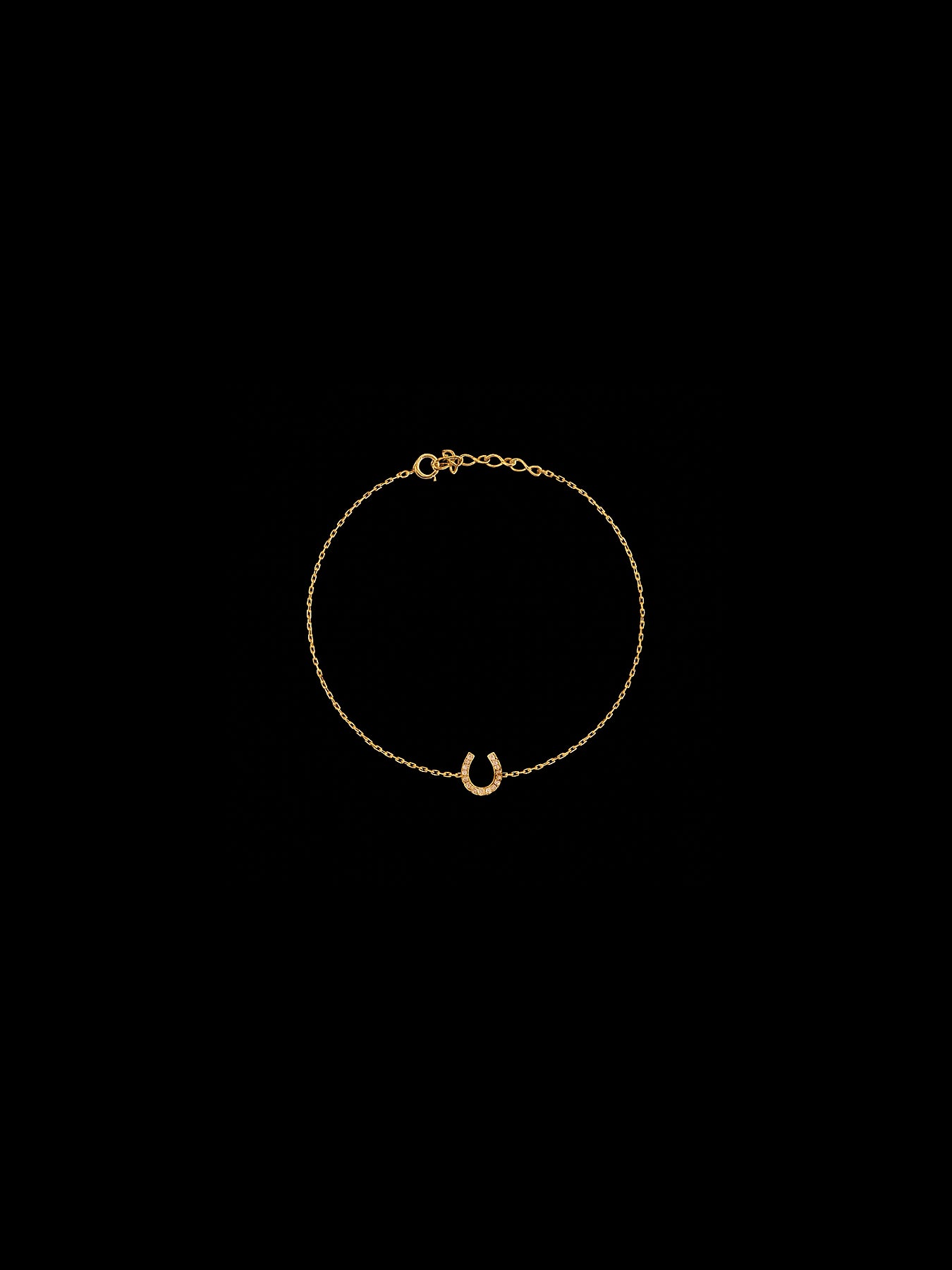 Lab Grown Diamonds Starry Moon Bracelet - 18K Gold 0.3ct